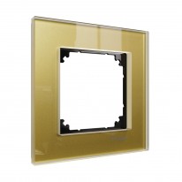 Merten SM M-Elegance Стекло Золото рамки