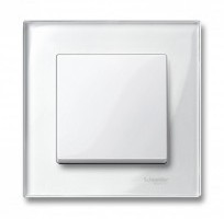 Merten SM M-Elegance Стекло Белое рамки