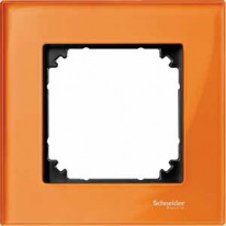 Merten SM M-Elegance Стекло Оранжевый кальцит рамки