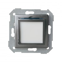 Simon 82 Detail Алюминий Накладка на ориентационный led-светильник 82036-93 фото