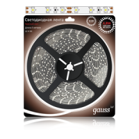 Gauss Лента LED 2835 -SMD 4.8W12V DC красный (блистер 5м) 312000705 фото