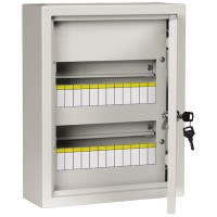 IEK TITAN 3 Корпус металлический ЩРн-24 (395х310х120мм) IP31 белый MKM13-N-24-31-Z фото