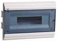IEK PRIME Корпус пластиковый встраиваемый ЩРВ-П-12 белый IP41 MKP82-V-12-41-10 фото