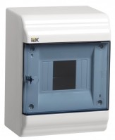 IEK PRIME Корпус пластиковый навесной ЩРН-П-6 белый IP41 MKP82-N-06-41-20 фото