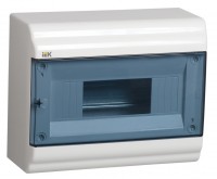 IEK PRIME Корпус пластиковый навесной ЩРН-П-9 белый IP41 MKP82-N-09-41-20 фото