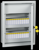 IEK TITAN 3 Корпус металлический ЩРв-24 (395х310х120мм) IP31 белый MKM14-V-24-31-TW фото
