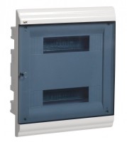 IEK PRIME Корпус пластиковый встраиваемый ЩРВ-П-24 белый IP41 MKP82-V-24-41-10 фото