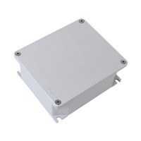 DKC Коробка ответвительная алюминиевая окрашенная, IP66/IP67, RAL9006, 90х90х53мм 65300 фото