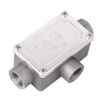 DKC Коробка ответвительная алюминиевая, 3 ввода, М25х1,5 ,IP55, 118х67х42мм 6330-25 фото