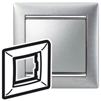 Legrand Valena Алюминий матовый Рамка 1-ая 770331 фото
