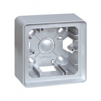 Simon 82 Detail Алюминий Коробка 1-ая для наружного монтажа 8200750-093 фото