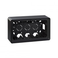 Simon 82 Detail Графит Коробка наружной установки 2-ая 8200760-038 фото