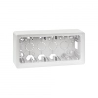 Simon 82 Detail Белая Коробка наружной установки 3-ая 8200770-030 фото