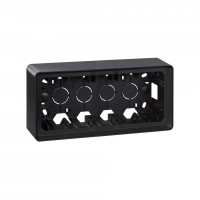 Simon 82 Detail Графит Коробка наружной установки 3-ая 8200770-038 фото