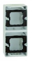 Simon 44 Aqua Серая Коробка 2-ая, вертикальная 4400763-035 фото