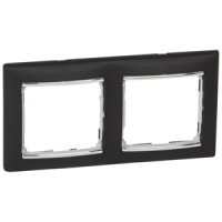 Legrand Valena Classic Ноктюрн/Серебро Рамка 2-ая 696739 фото