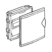 Legrand Nedbox Шкаф встраиваемый 12+2М белая дверь 001411 фото