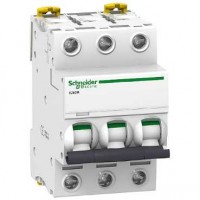 Schneider Electric Acti 9 iC60H Автоматический выключатель 3P 3A (D) A9F85303 фото