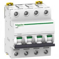 Schneider Electric Acti 9 iC60L Автоматический выключатель 4P 6A (C) A9F94406 фото