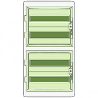 Schneider Electric Kaedra Щит навесной интерфейсная 72м IP65 4х18м с клеммами 13437 фото