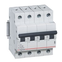 Legrand RX3 Автоматический выключатель 4P 16А (C) 4,5kA 419741 фото