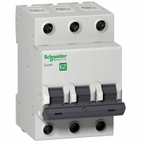 Schneider Electric EASY 9 Автоматический выключатель 3P 50A (C) 6кА =S= EZ9F56350 фото