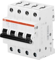 ABB Выключатель автоматический 4-полюсной S204 C6 2CDS254001R0064 фото