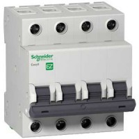 Schneider Electric EASY 9 Автоматический выключатель 4P 25A (C) EZ9F34425 фото