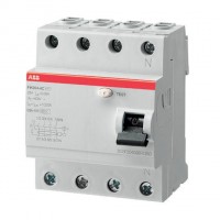 ABB FH204AC УЗО 4Р 40А 100mA (AC) 2CSF204006R2400 фото
