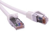 DKC Патч-корд экранированный CAT6 F/UTP 4х2, LSZH, белый, 3.0м RN6FU4530WH фото