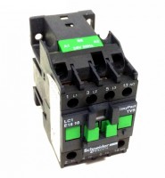 Schneider Electric EasyPact TVS TeSys E Контактор 3P 1НО 18А 400В AC3 24В 50Гц LC1E1810B5 фото