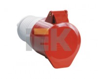IEK Розетка 215 переносная 3Р+РЕ+N 16А 380В IP44 PSR22-016-5 фото