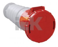 IEK Розетка 234 переносная 3Р+РЕ 63А 380В IP54 PSR22-063-4 фото