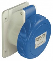 Schneider Electric PratiKa Розетка скрытой установки, прямолинейная, винтовой зажим, 16А 2P+E IP67 220В PKF16G723 фото