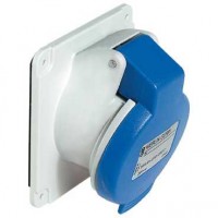 Schneider Electric PratiKa Розетка скрытой установки, угловая, винтовой зажим, 16А 2P+E IP44 220В PKF16F423 фото
