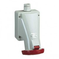 Schneider Electric PratiKa Розетка настенная, винтовой зажим, 32А, 3P+N+E, IP67, 380В 83171 фото
