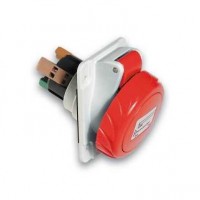Schneider Electric PratiKa Розетка скрытой установки, угловая, быстрозажимное соединение, 32А 3P+N+E IP67 380В PKY32F735 фото