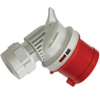 DKC Вилка кабельная угловая IP44 16A 3P+E+N 400В DISA040165 фото