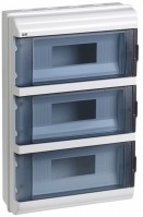 IEK KREPTA 5 Корпус пластиковый КМПн-36 IP55 белый откр.монтаж MKP72-N3-36-55 фото
