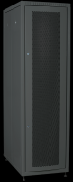 IEK LINEA E ITK Шкаф LINEA E 42U 600х1000мм двери 2шт перфорированные и металлические черные LE05-42U61-PM фото