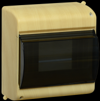 IEK KREPTA 3 Корпус пластиковый КМПн 2/6 IP30 сосна откр.монтаж MKP42-N-06-30-09-S фото