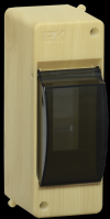 IEK KREPTA 3 Корпус пластиковый КМПн 2/2 IP30 сосна откр.монтаж MKP42-N-02-30-20-S фото