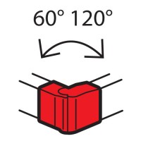 Legrand Metra Угол внешний изменяемый 160x50 мм 638092 фото
