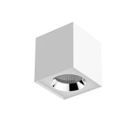 Varton Светодиодный светильник DL-02 Cube накладной 125х135 мм 20 Вт 3000 K 35° RAL9010 белый матовый V1-R0-00360-20000-2002030 фото