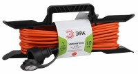 ЭРА UFx-1-2x0.75-10m-IP44 Удлинитель силовой на рамке б/з 1 гн 10м ПВС 2x0.75 Б0046820 фото