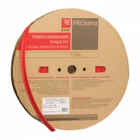 EKF PROxima Термоусаживаемая трубка ТУТ нг 30/15 красная рулон tut-30-r фото