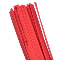 EKF PROxima Термоусаживаемая трубка ТУТ нг 14/7 красная в отрезках по 1м tut-14-r-1m фото