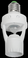 IEK Датчик движения ДД 045 белый E27 60Вт 360гр 6м IP20 LDD10-045-60-001 фото