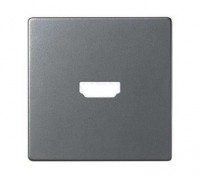 Simon S82 Concept Матовый титан, Накладка для розетки HDMI 8201094-096 фото