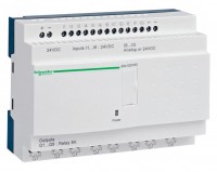 Schneider Electric Zelio Logic Интеллектуальное реле эконом. 20 I/O 24V DC SR2E201BD фото